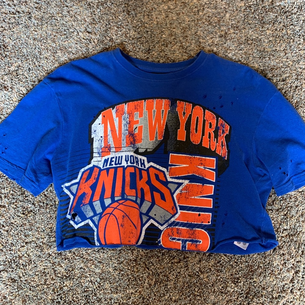 Top shop graphic crop top